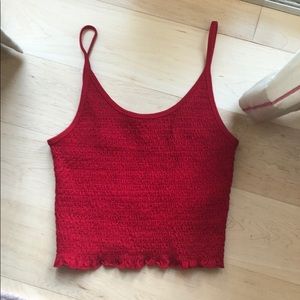 Hollister ribbed tank top